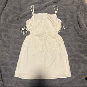 Women’s White Cutout Summer Dress